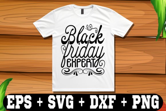 Black Friday Expert: A Polished Graphic Design Asset for Content Creators