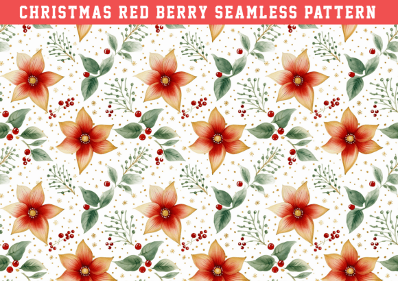 Christmas Red Berry Seamless Review: A Designer’s Take
