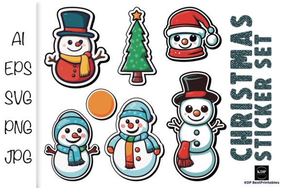 Christmas Sticker Set Embroidery Design Review