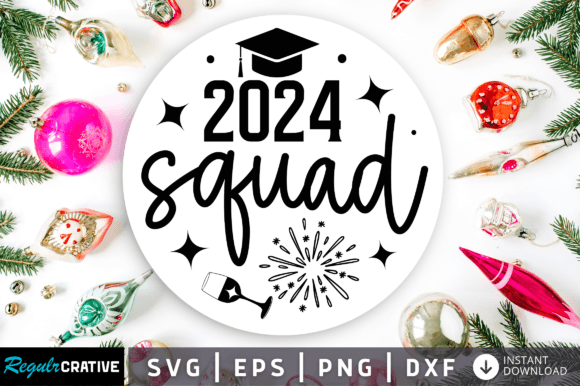 FREE 2024 Squad SVG Design: A Versatile Graphic Asset for Crafts and Graphics