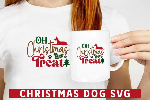 Oh Christmas Treat SVG: A Festive Graphic Design Asset for Crafts and Merch