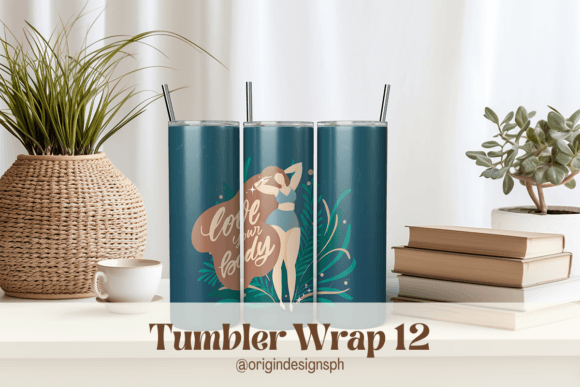 Tumbler Wrap 12: A Graphics Asset for Beautiful Crafts