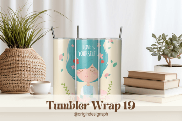 Tumbler Wrap 19: Aesthetic Graphics for Your Craft Collection